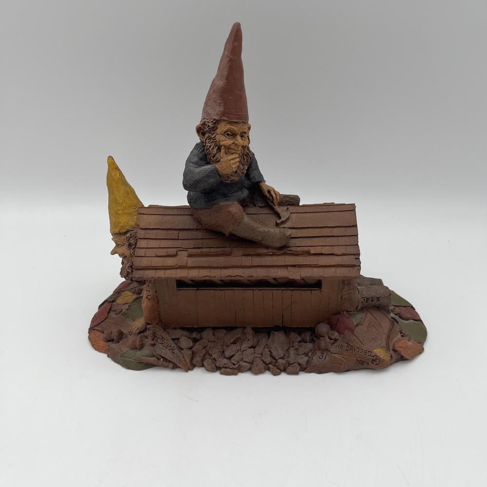 Tom Clark Cairn Studio The Bridges Gnome Figurine Signed COA # 31 ORIGINAL BOX
